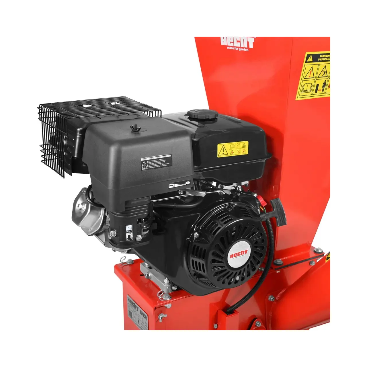 Tocator pentru crengi si resturi vegetale HECHT 6421, motor termic, putere 13 CP, 9.7 kW, 389 CC, diametru maxim de taiere crengi 5 cm 1