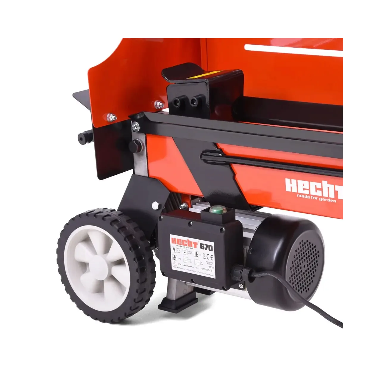Hecht 670, Despicator de busteni, 2000 W, presiune maxima 7 t 1