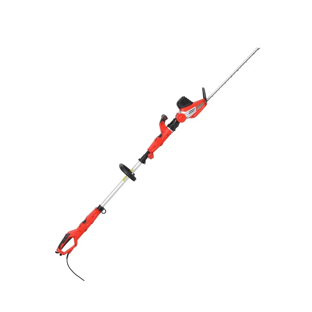 Trimmer electric pentru gard viu Hecht 675, 750 W, maner telescopic, lungime lama 51 cm 1