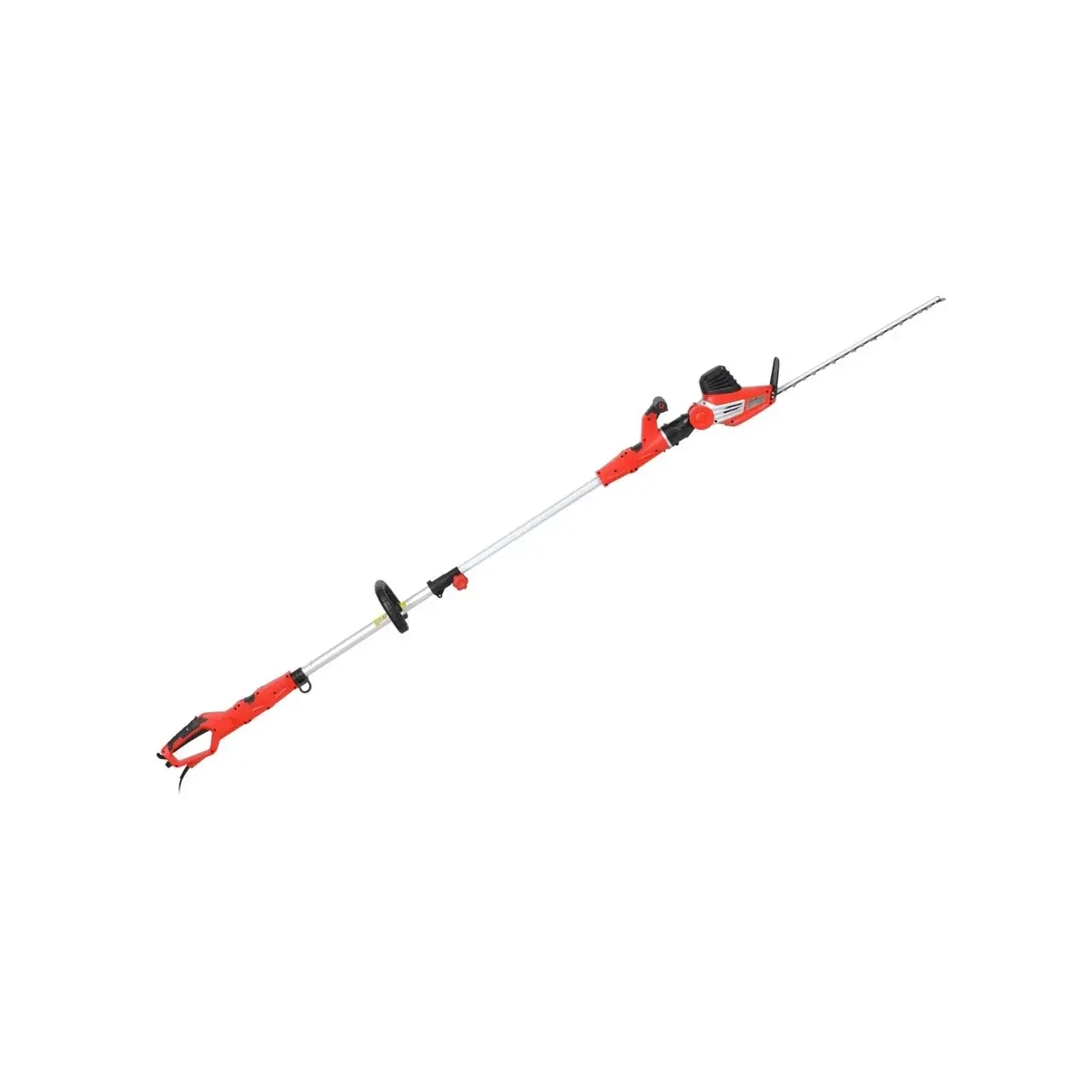 Trimmer electric pentru gard viu Hecht 675, 750 W, maner telescopic, lungime lama 51 cm 3