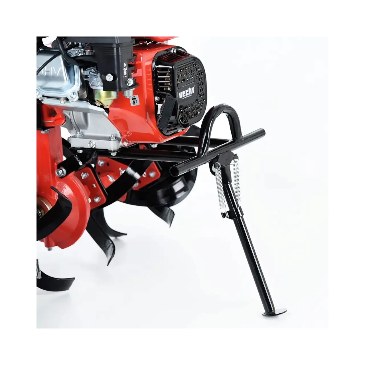 Motosapa HECHT 7100, motor 4 timpi, capacitate cilindrica 208 CC, 7 CP, latime de lucru 104 cm, 3 viteze 4
