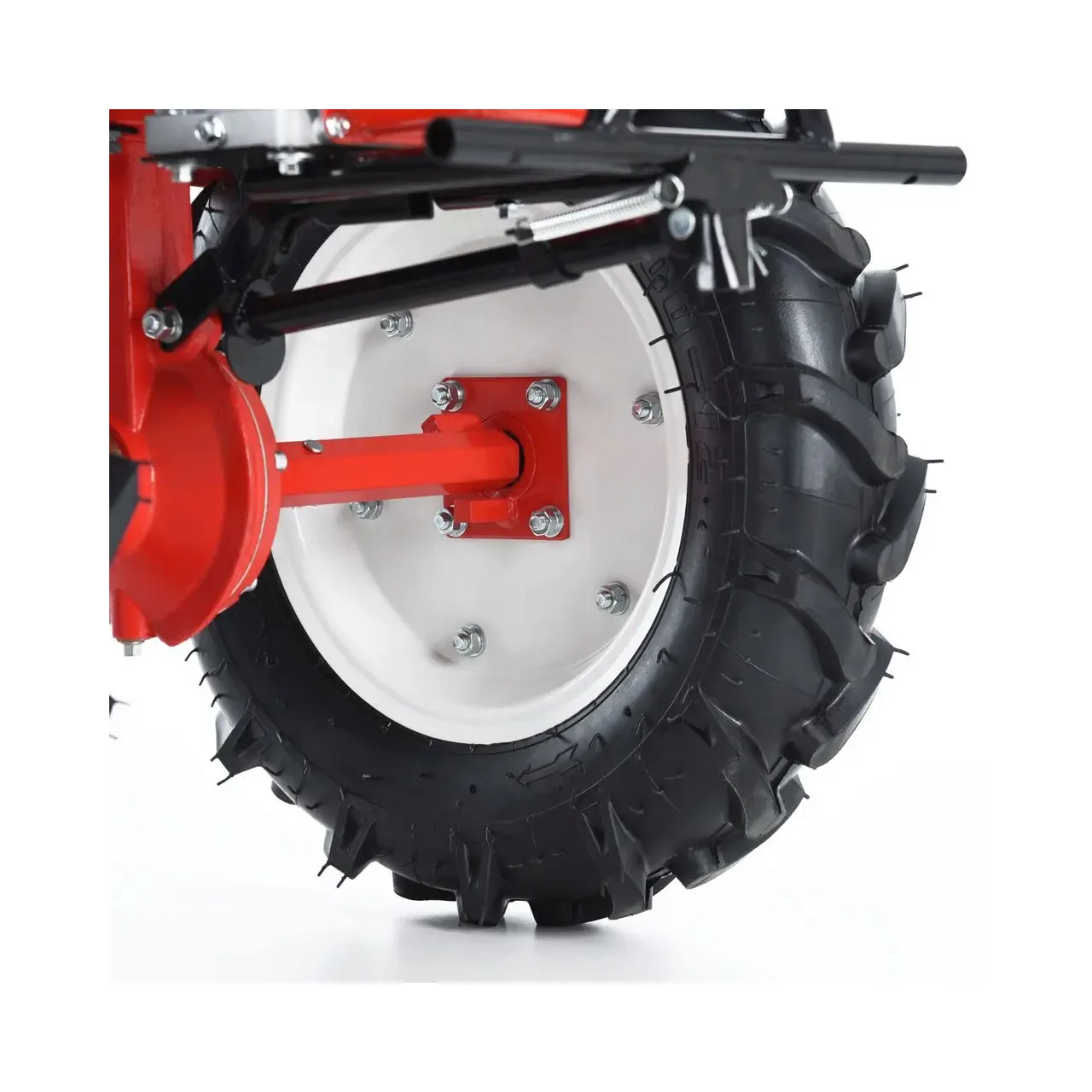 Motosapa HECHT 7100, motor 4 timpi, capacitate cilindrica 208 CC, 7 CP, latime de lucru 104 cm, 3 viteze 6