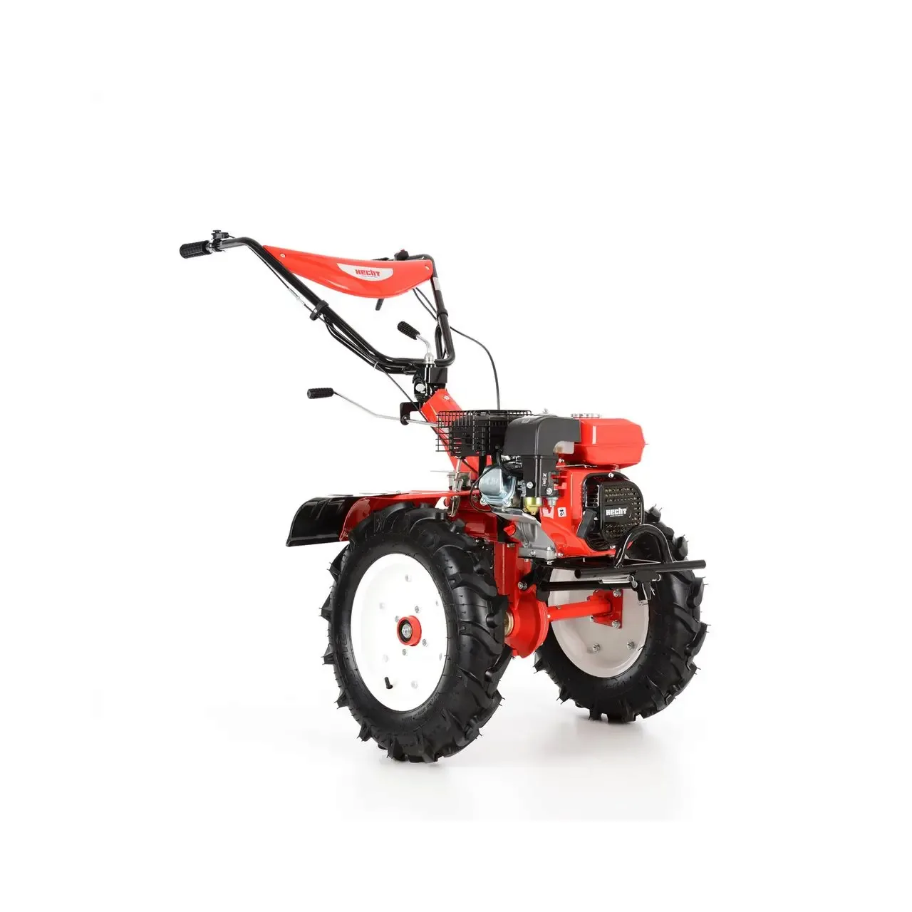 Motosapa HECHT 7100, motor 4 timpi, capacitate cilindrica 208 CC, 7 CP, latime de lucru 104 cm, 3 viteze 7