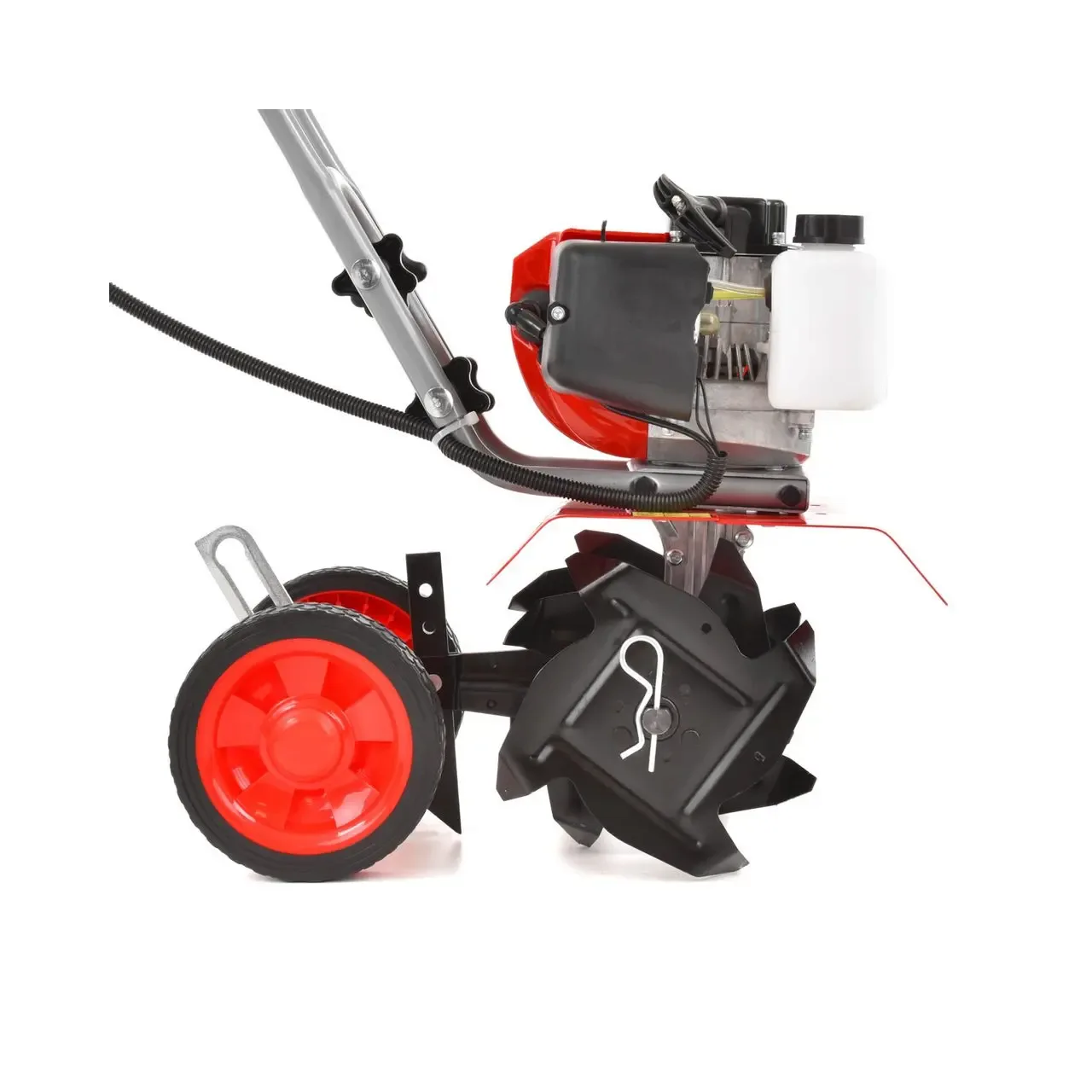 Motosapa HECHT 752, motor 2 timpi, capacitate cilindrica 52 CC. latime de lucru 25 cm, 1 viteza 1