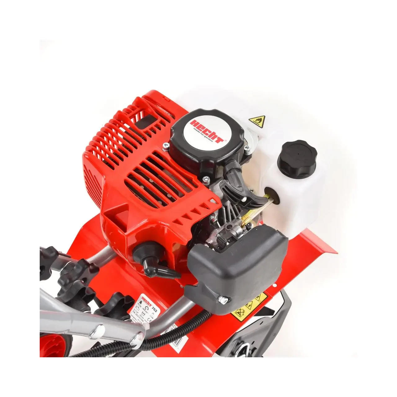 Motosapa HECHT 752, motor 2 timpi, capacitate cilindrica 52 CC. latime de lucru 25 cm, 1 viteza 2