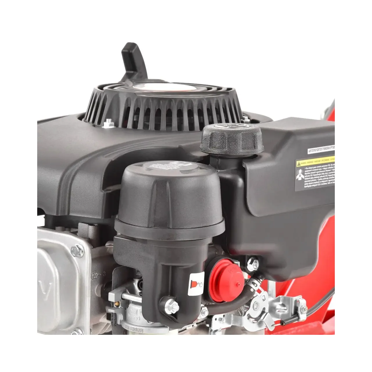 Motosapa HECHT 761, motor 4 timpi, capacitate cilindrica 139 CC. 3.7 kW, 5 CP, latime de lucru 40 cm 4