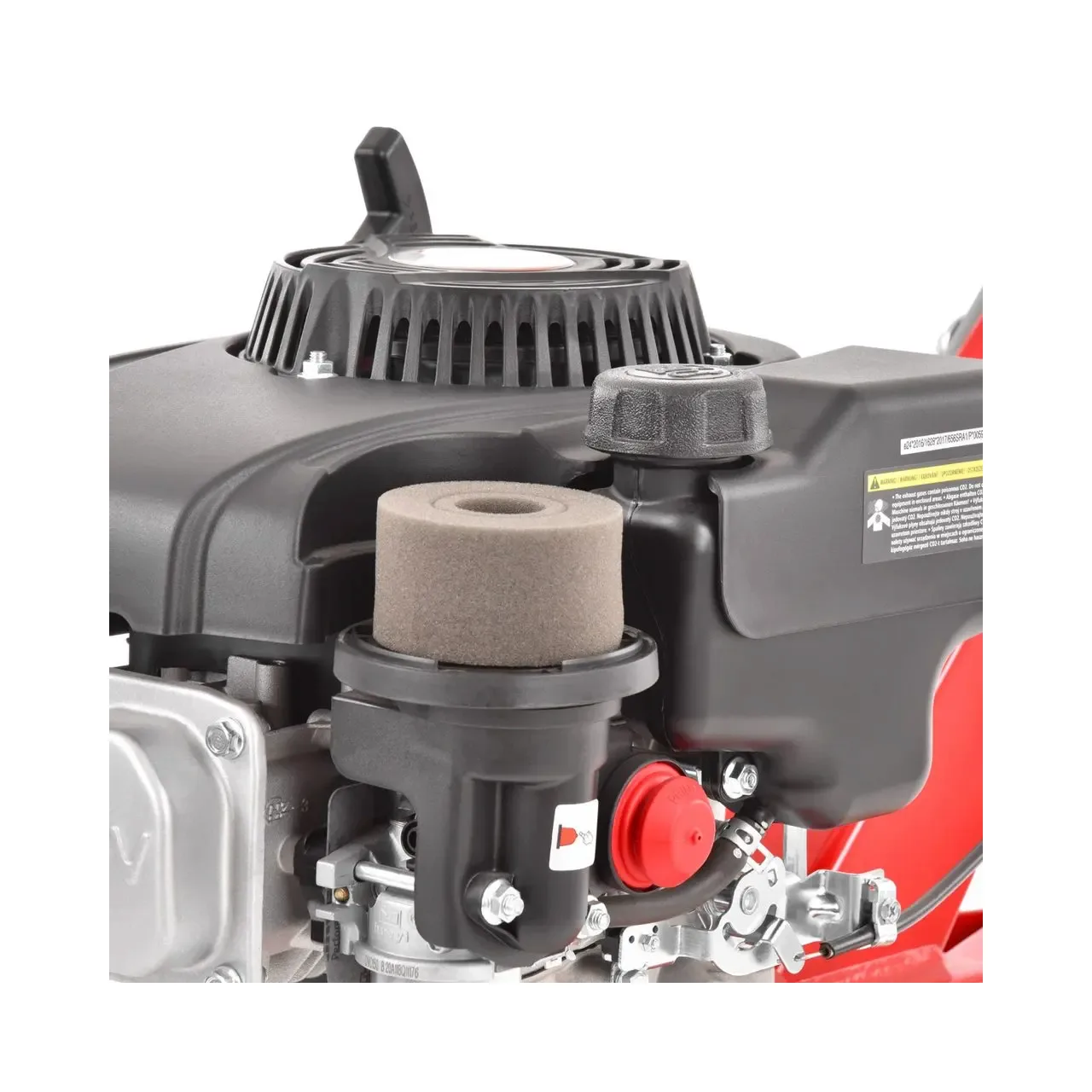 Motosapa HECHT 761, motor 4 timpi, capacitate cilindrica 139 CC. 3.7 kW, 5 CP, latime de lucru 40 cm 5