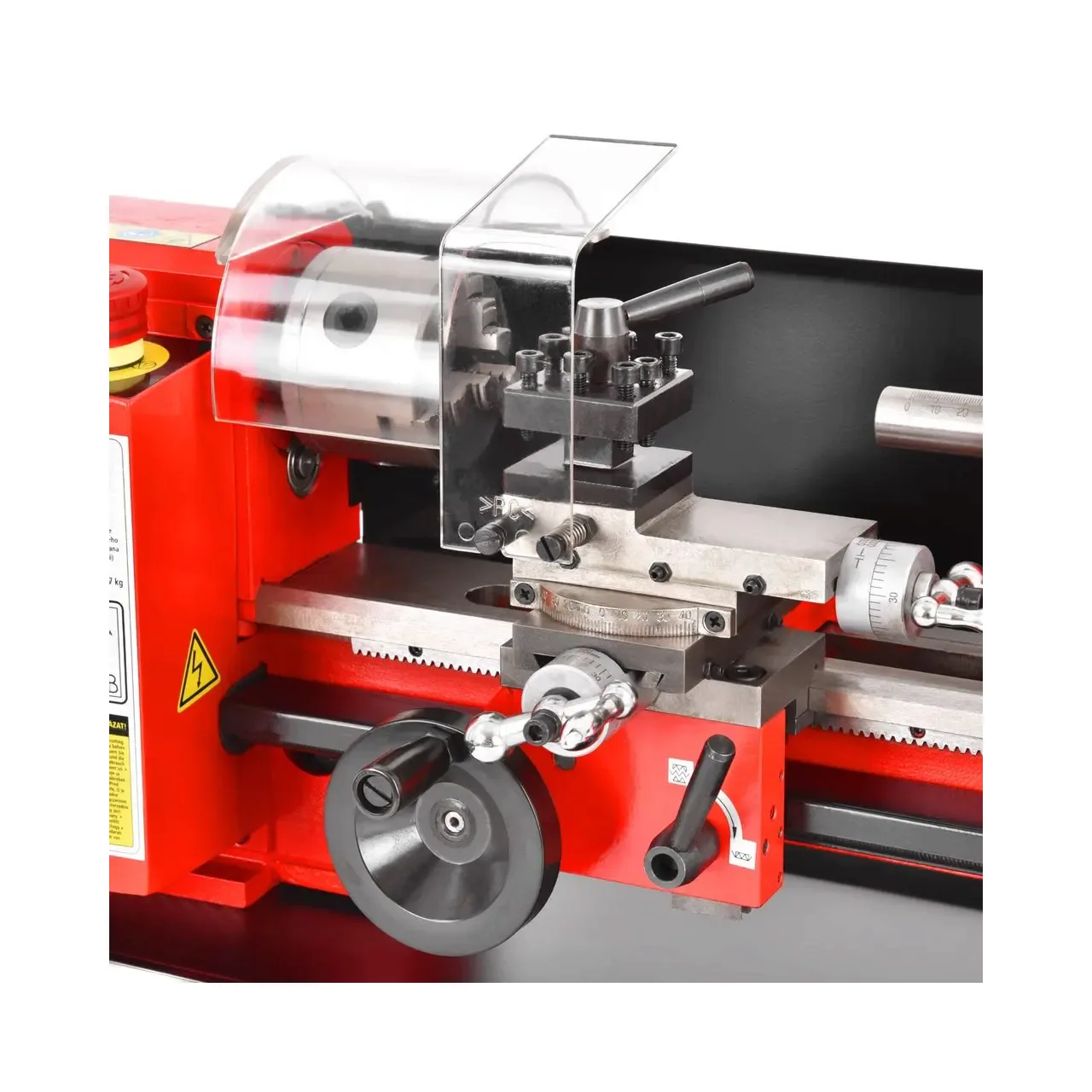 Strung electric pentru metal HECHT 8410, 370W, MT2, MT3, diametru maxim 180 mm, lungime maxima 300 mm 1