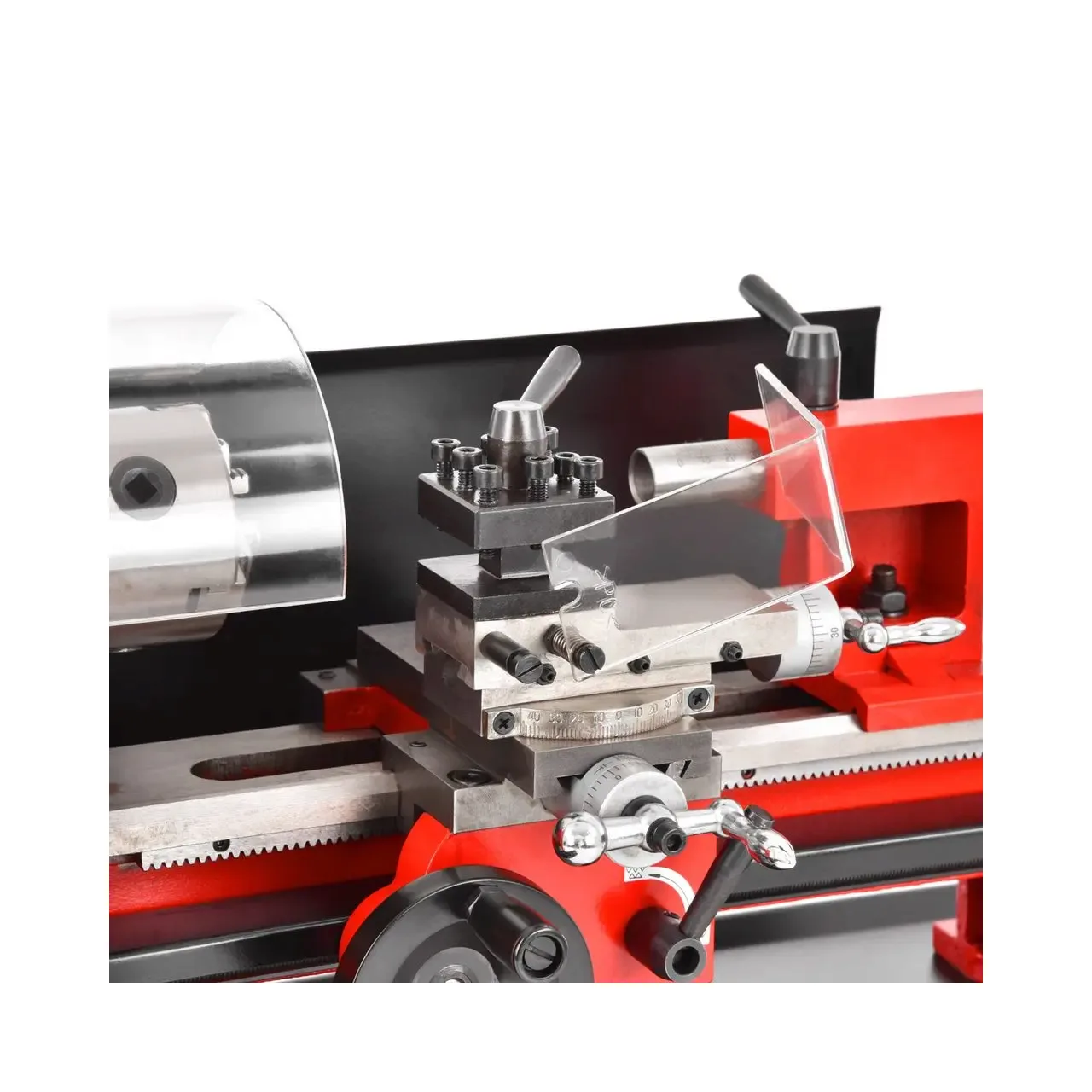 Strung electric pentru metal HECHT 8410, 370W, MT2, MT3, diametru maxim 180 mm, lungime maxima 300 mm 5