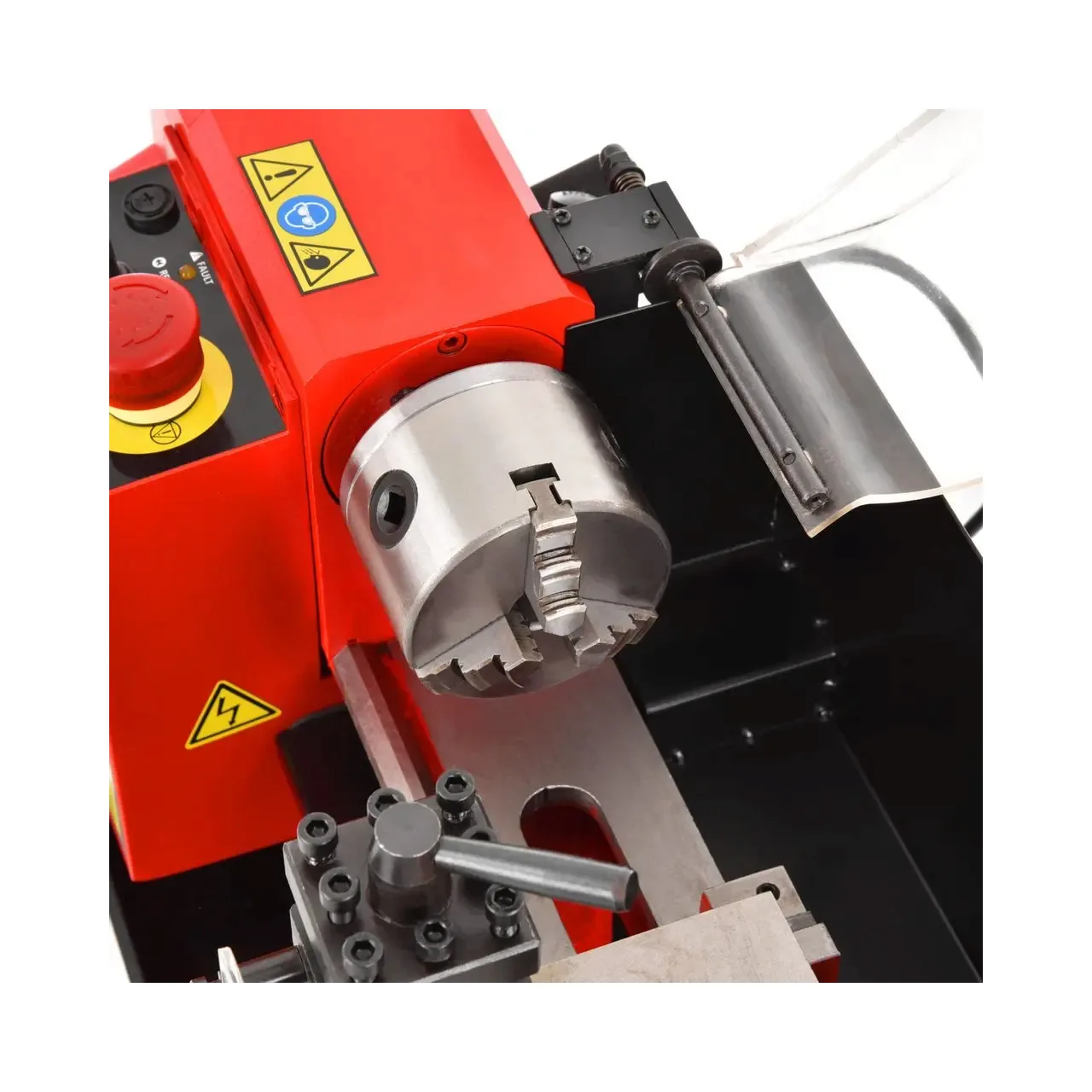 Strung electric pentru metal HECHT 8410, 370W, MT2, MT3, diametru maxim 180 mm, lungime maxima 300 mm 8