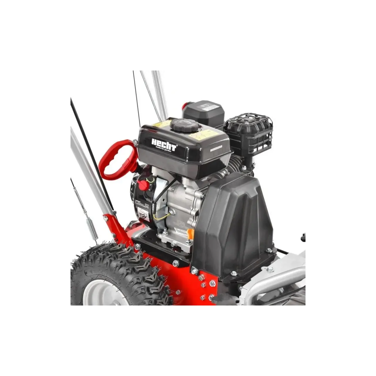 Masina multifunctionala de curatat cu perie HECHT 8615, motor benzina 4 timpi, 196 CC, latime lucru 60 cm, 4 viteze inainte si 2 viteze inapoi 7