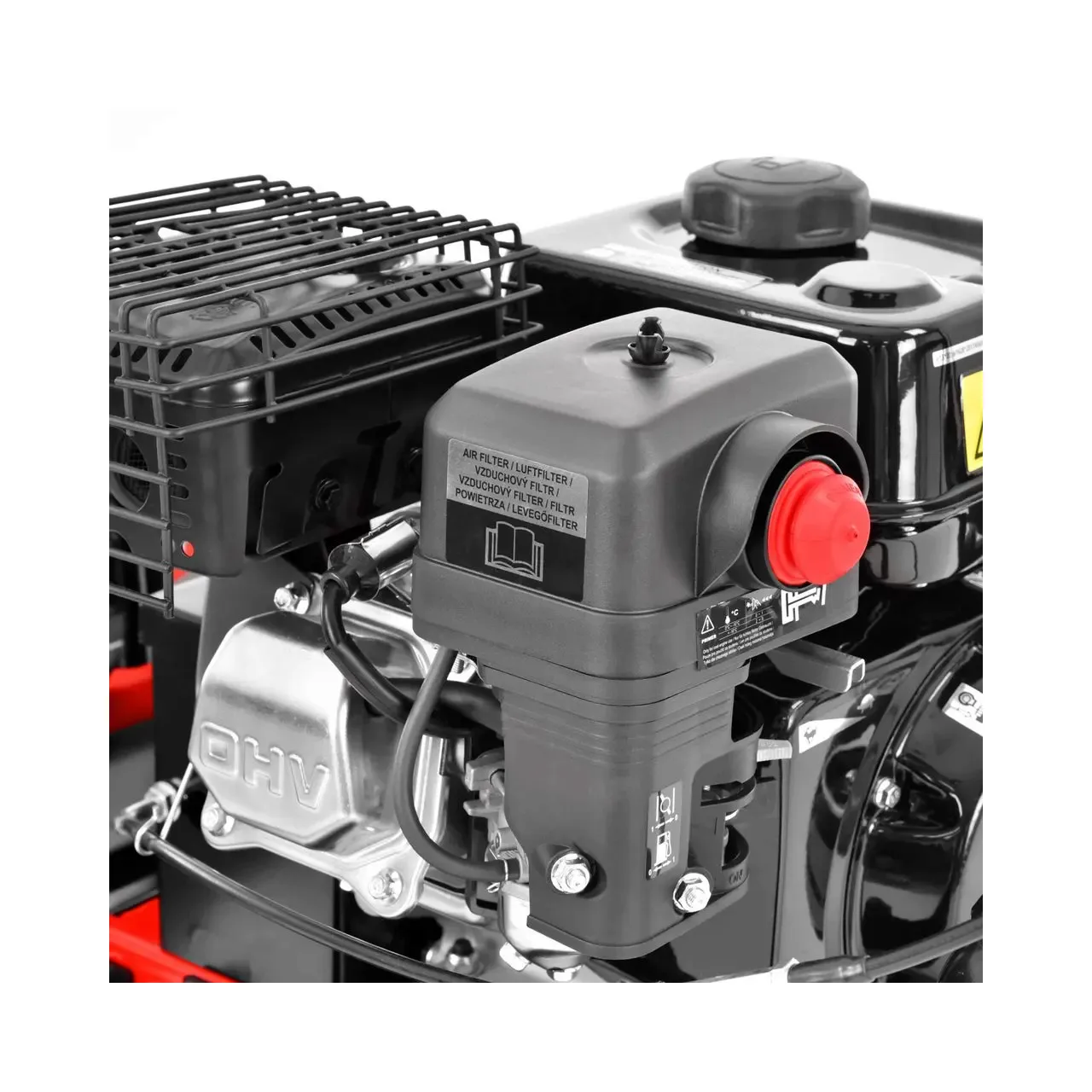 Masina de maturat HECHT 8680 SE, motor benzina, capacitate cilindrica 196 CC, latime maxima de lucru 80 cm, fara accesorii 6