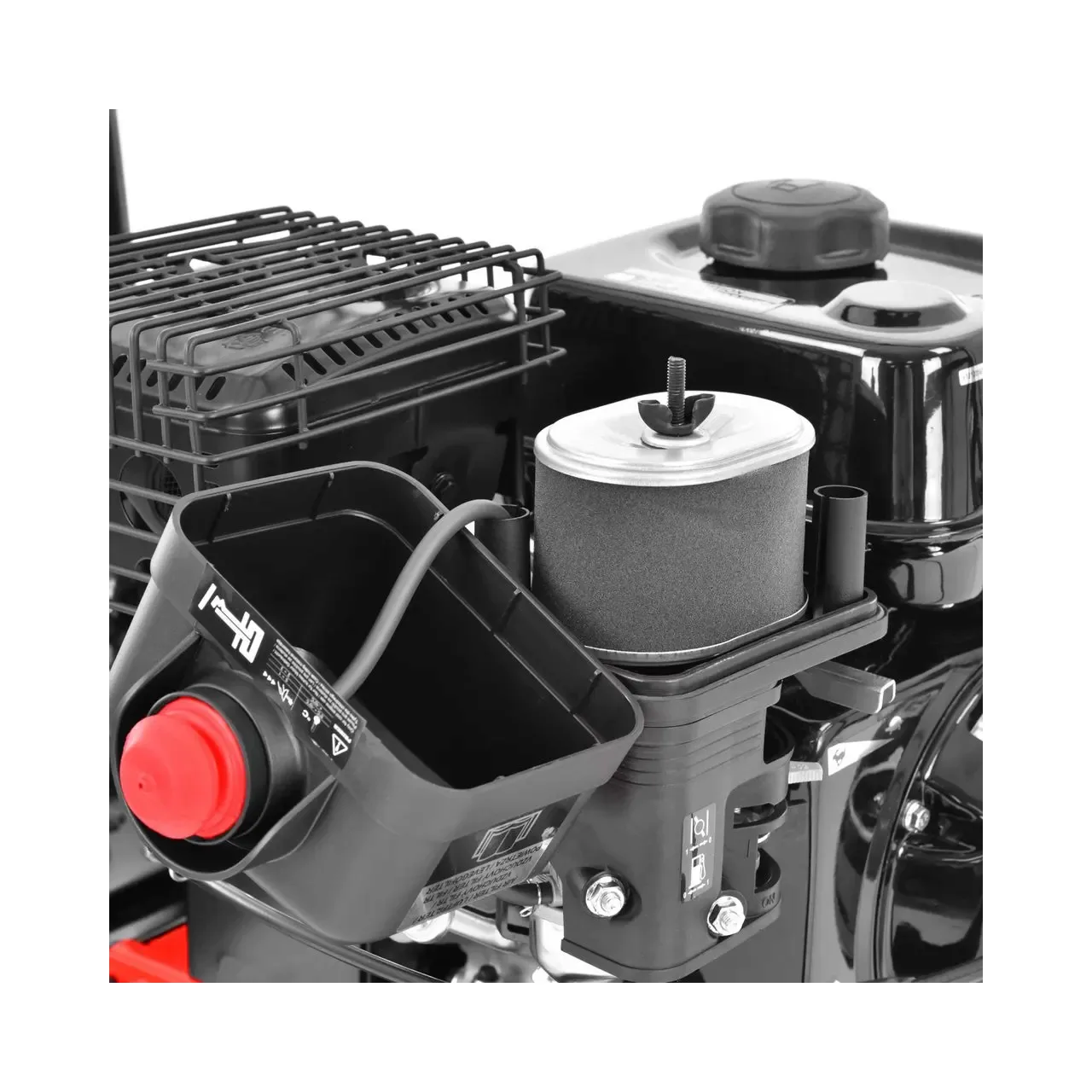 Masina de maturat HECHT 8680 SE, motor benzina, capacitate cilindrica 196 CC, latime maxima de lucru 80 cm, fara accesorii 7
