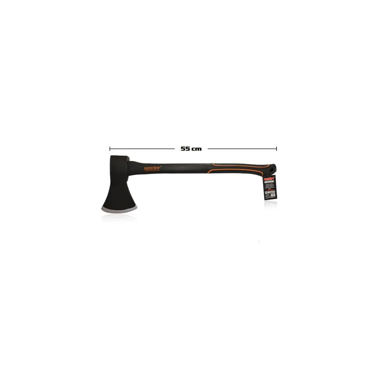 Topor pentru despicat HECHT 901500, coada din fibra, lungime 55 cm, greutate 1500 g 3
