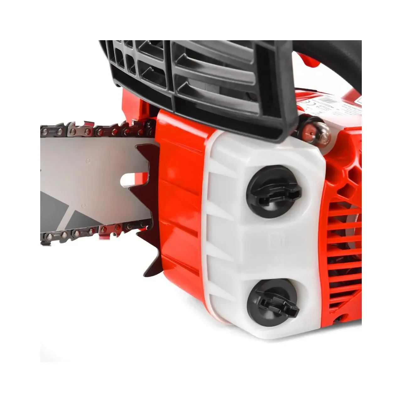 Motofierastrau cu lant HECHT 925 R, motor 2T, benzina, 25.4 CC, 0.75 kW, 1 CP, bara 30 cm, lant 3/8 inchi, 1.3 mm 1