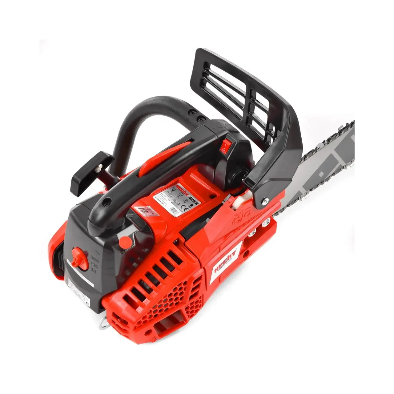 Motofierastrau cu lant HECHT 925 R, motor 2T, benzina, 25.4 CC, 0.75 kW, 1 CP, bara 30 cm, lant 3/8 inchi, 1.3 mm 2