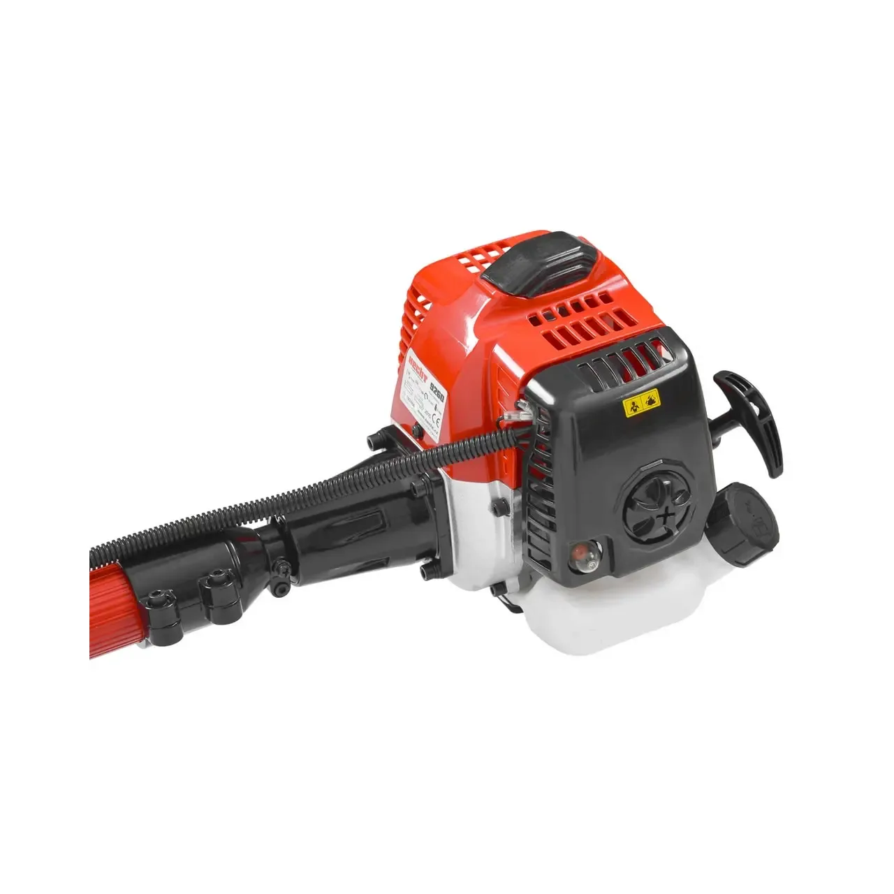 Drujba cu maner telescopic HECHT 9260, motor benzina, putere 1 CP, lungime lama 34 cm, lungime extensie maxima 4.27 m 4