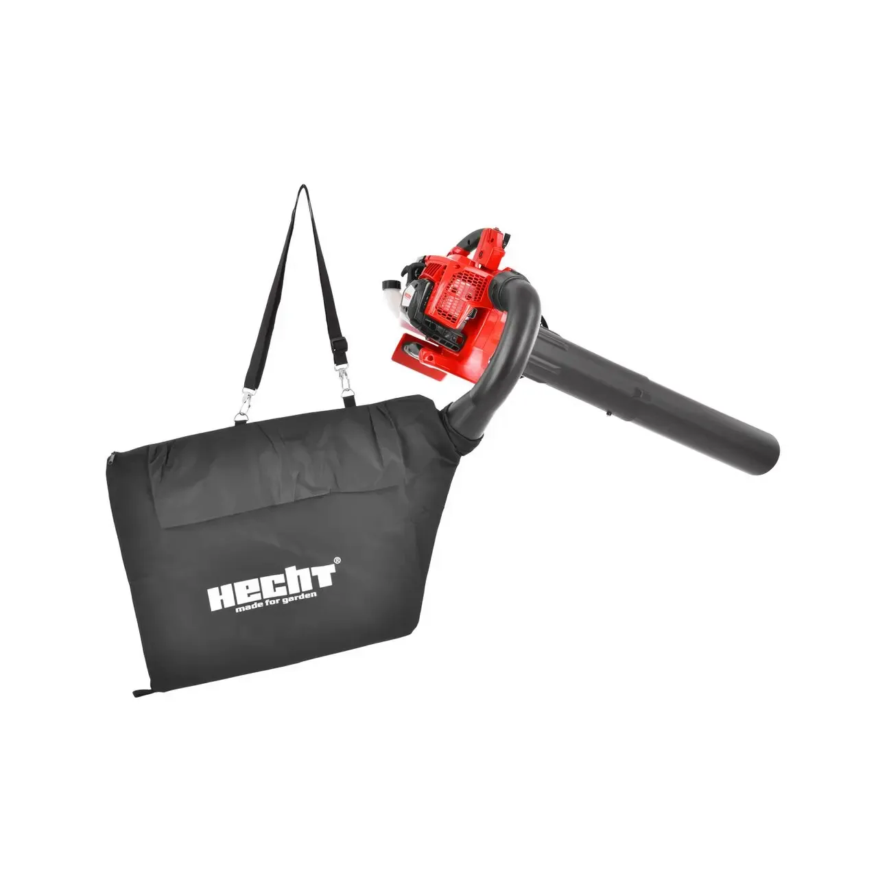 Suflanta si aspirator de frunze cu motor pe benzina HECHT 9280, putere motor 1 CP, capacitate cilindrica 28 CC 6
