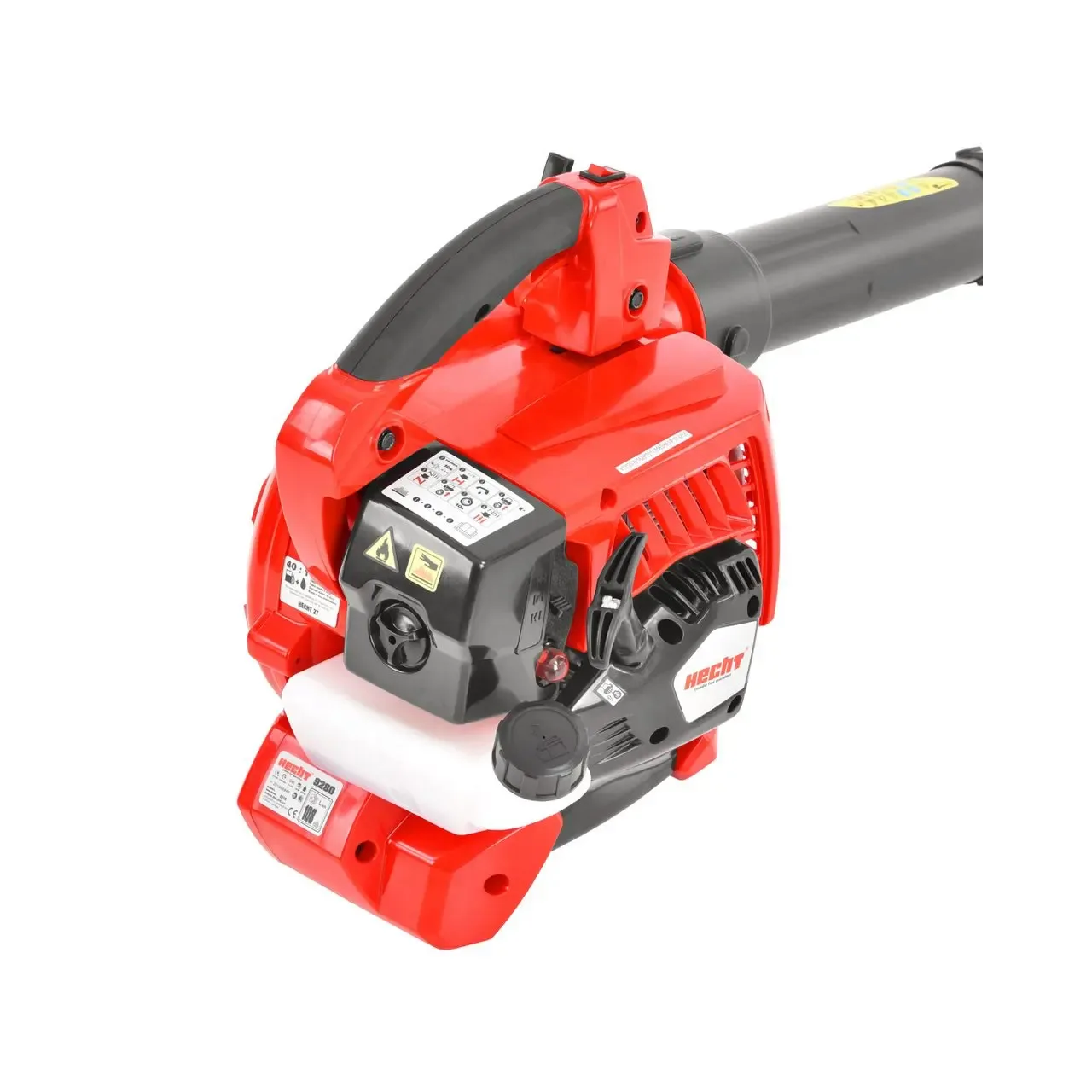 Suflanta si aspirator de frunze cu motor pe benzina HECHT 9280, putere motor 1 CP, capacitate cilindrica 28 CC 10