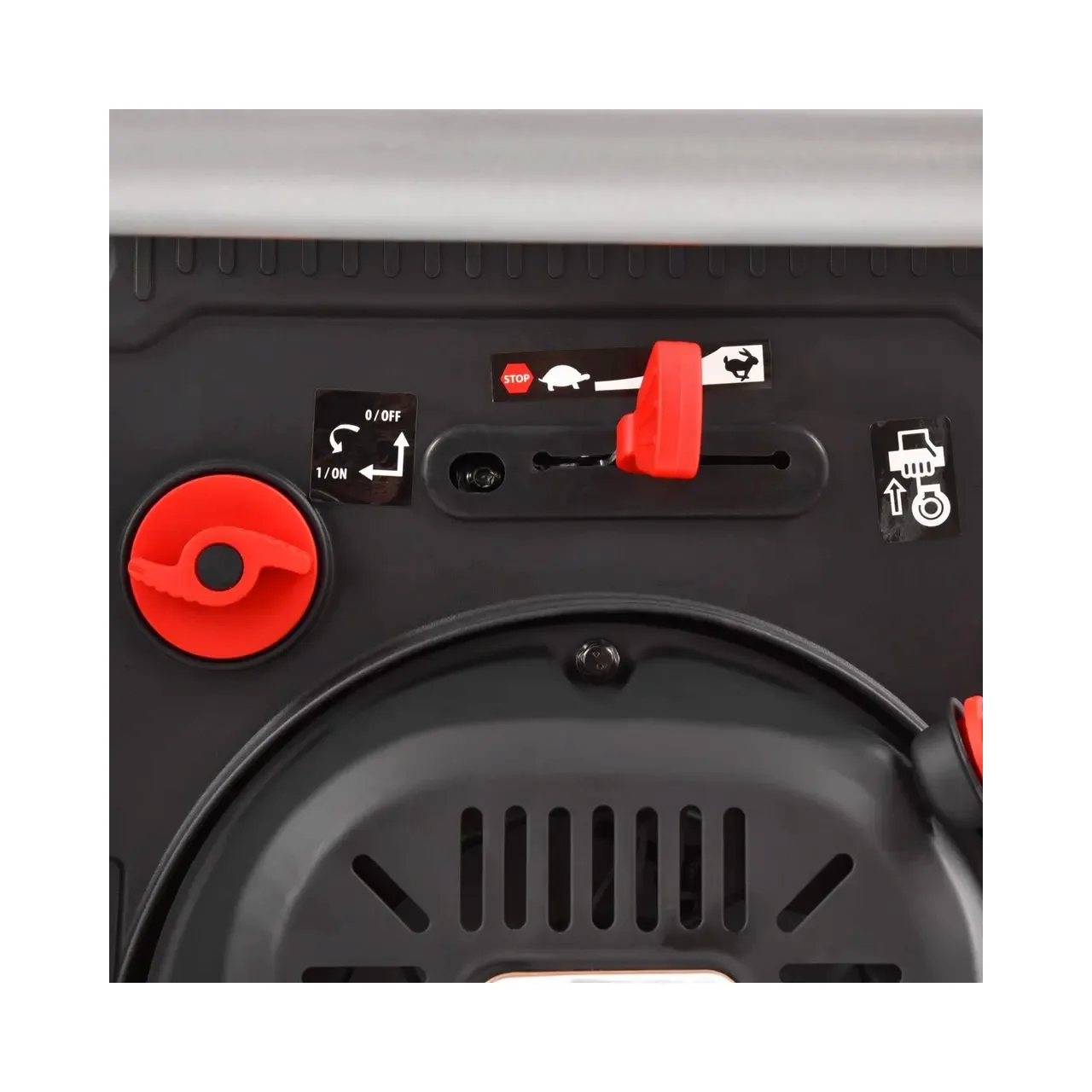 Freza de zapada pe benzina HECHT 9334 SQ, putere 13 CP, capacitate cilindrica 375 cmc, latime de lucru 87 cm 11