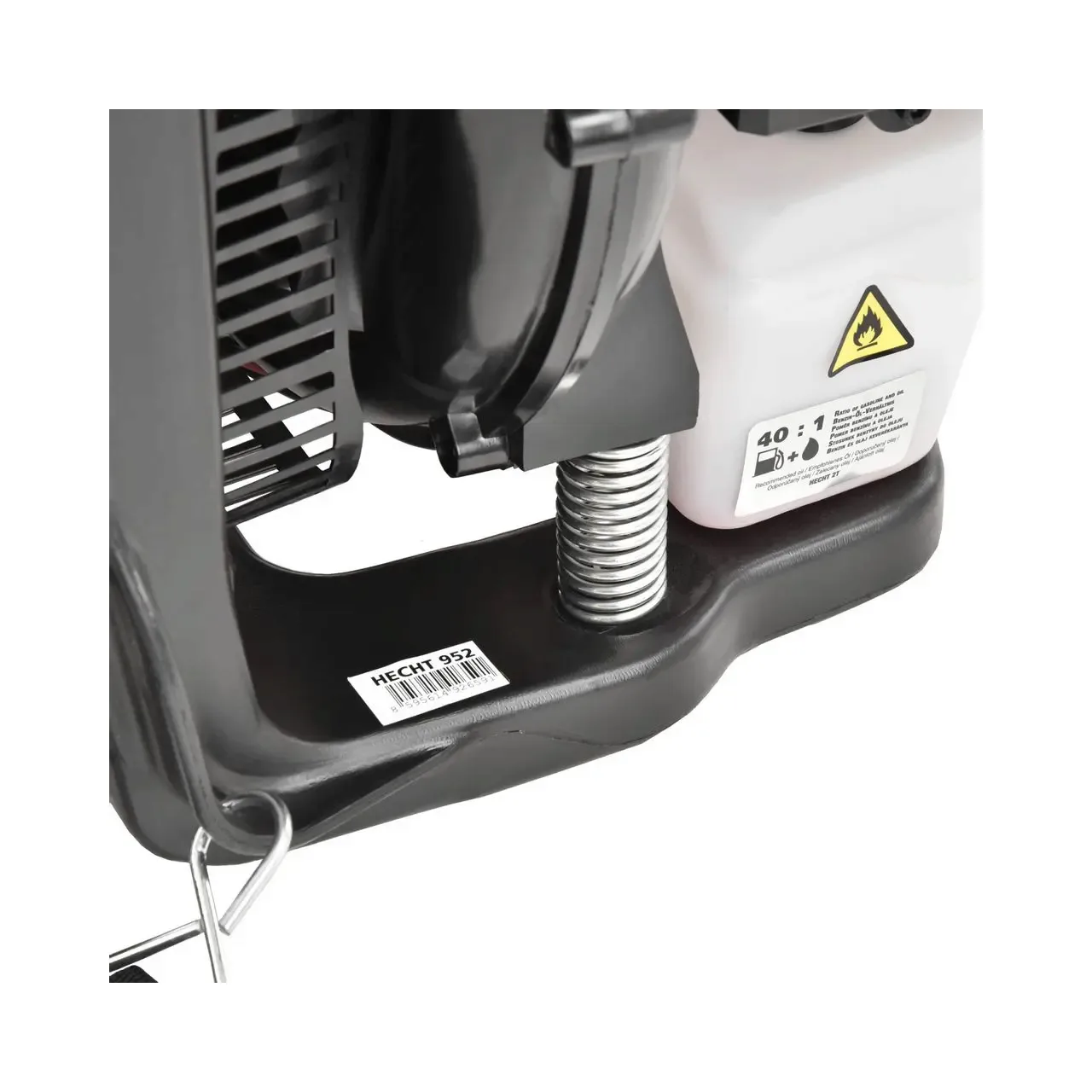 Suflanta de frunze cu motor pe benzina HECHT 952, putere motor 2 CP, capacitate cilindrica 52 CC 6