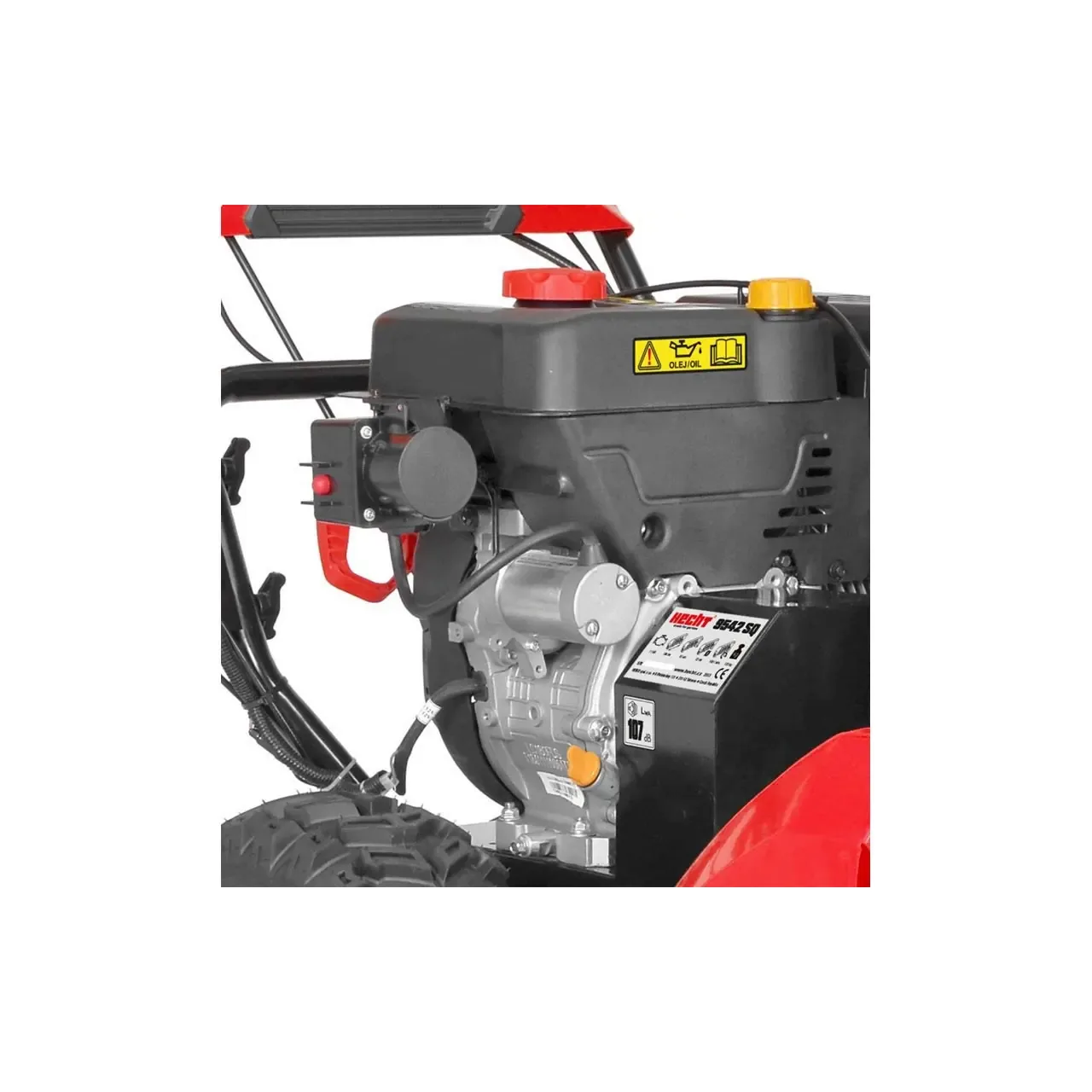 Freza de zapada pe benzina Hecht 9542 sq putere 15 cp latime de lucru 106 cm 135 kg 4