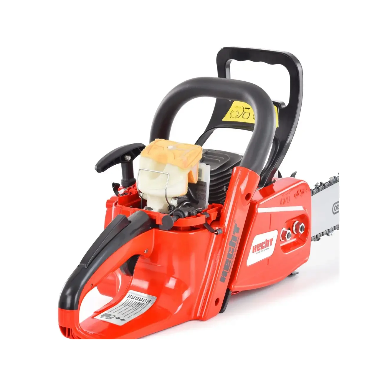 Motofierastrau Hecht 958 lama de 39 cm motor de 58 cm3 cu o putere nominala de 33 cp. Greutate 55 kg. 8