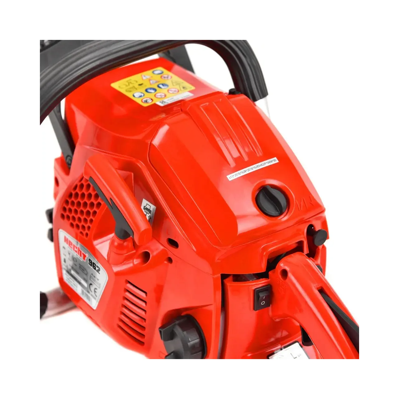Drujba pe benzina HECHT 962, motor 2 timpi, putere 4 CP, capacitate cilindrica 62 CC, lungime lama 45 cm 4