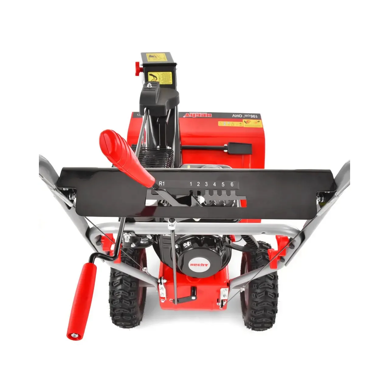 Freza de zapada pe benzina Hecht 9661 putere 6.5 cp latime de lucru 61 cm 80.3 Kg 11