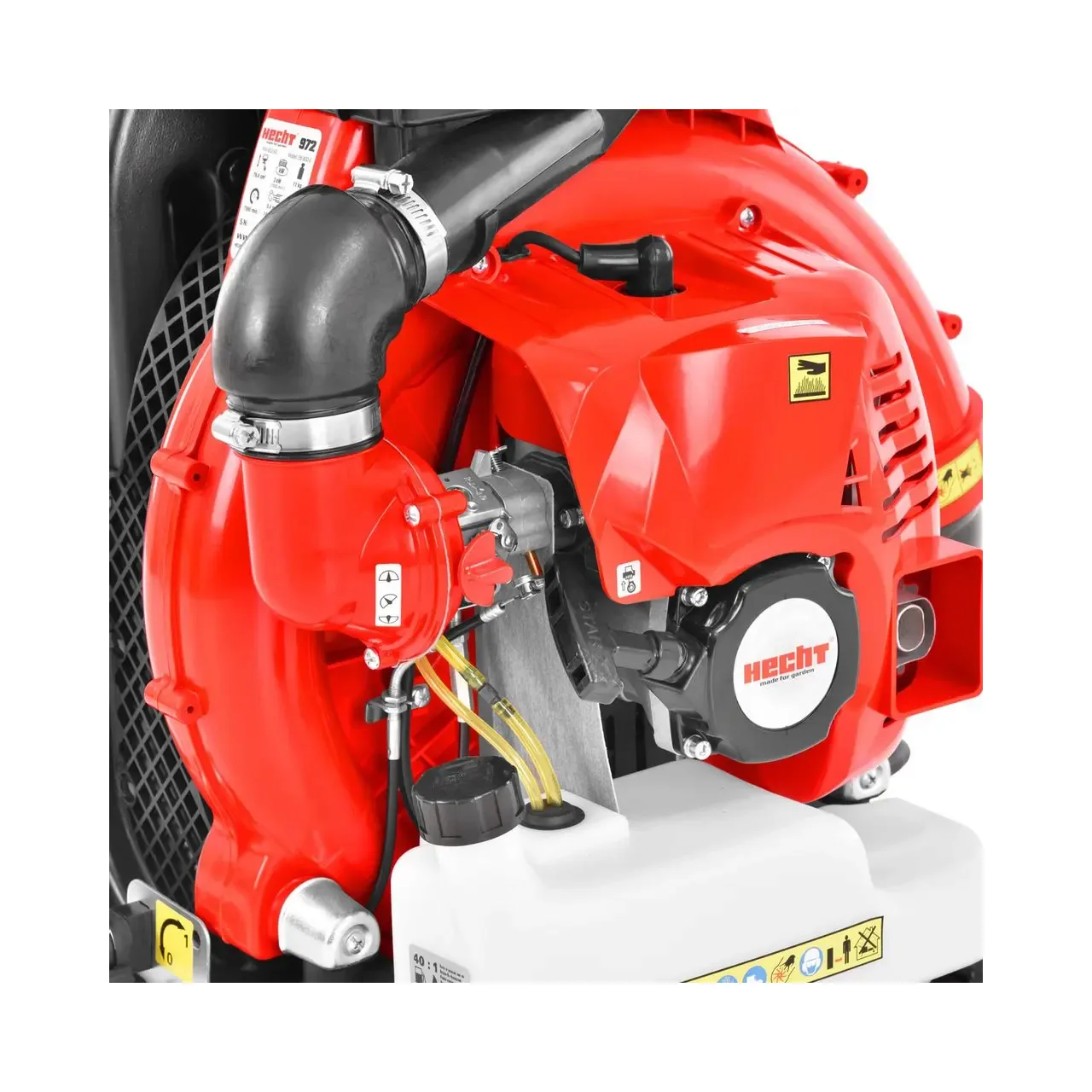 Suflanta de frunze cu motor pe benzina HECHT 972 Profi, putere motor 4.6 CP, capacitate cilindrica 79.4 CC 1