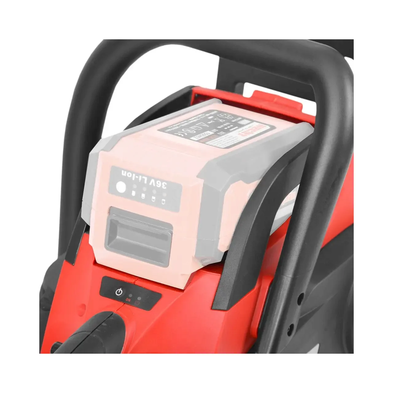Fierastrau electric cu lant HECHT 9940, lungime lama 35 cm, acumulator Li-Ion, 40 V, 5 Ah, fara acumulator, fara incarcator 8