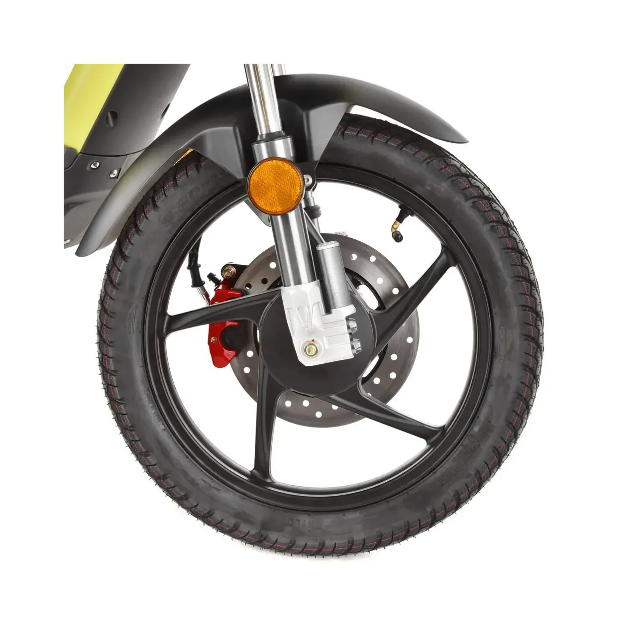 Scuter electric moped HECHT Betis Green, 800 W, autonomie 40 km, viteza maxima 40 km/h, acumulator Li-Ion 48 V, 12 Ah, verde 2