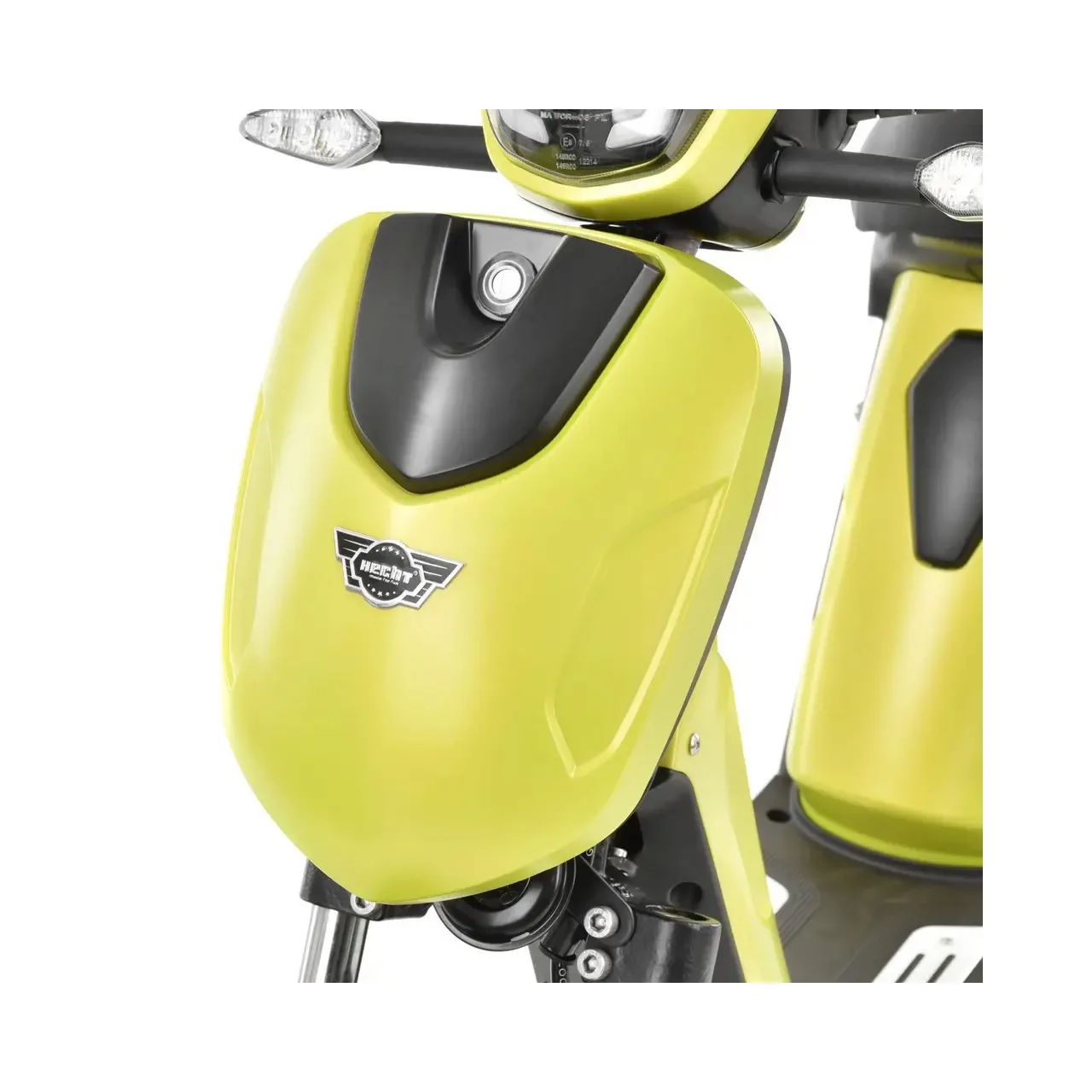 Scuter electric moped HECHT Betis Green, 800 W, autonomie 40 km, viteza maxima 40 km/h, acumulator Li-Ion 48 V, 12 Ah, verde 8