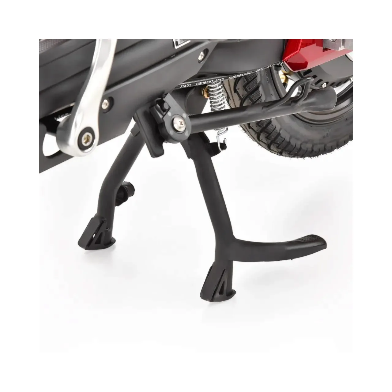 Scuter electric moped HECHT Betis Red, 800 W, autonomie 40 km, viteza maxima 40 km/h, acumulator Li-Ion 48 V, 12 Ah, rosu 1