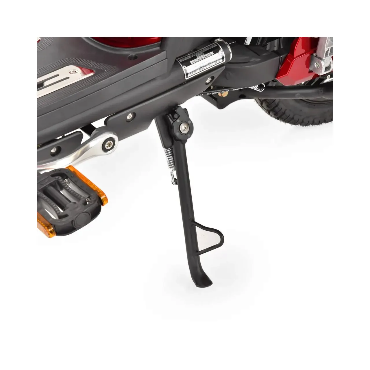 Scuter electric moped HECHT Betis Red, 800 W, autonomie 40 km, viteza maxima 40 km/h, acumulator Li-Ion 48 V, 12 Ah, rosu 14