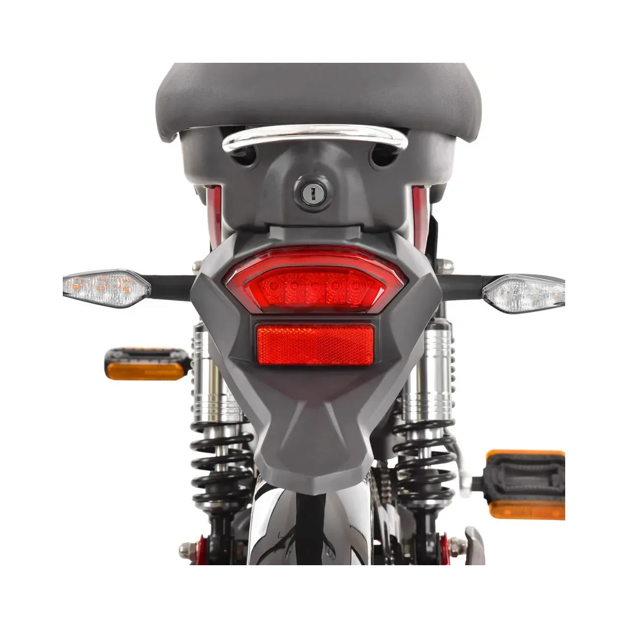 Scuter electric moped HECHT Betis Red, 800 W, autonomie 40 km, viteza maxima 40 km/h, acumulator Li-Ion 48 V, 12 Ah, rosu 15