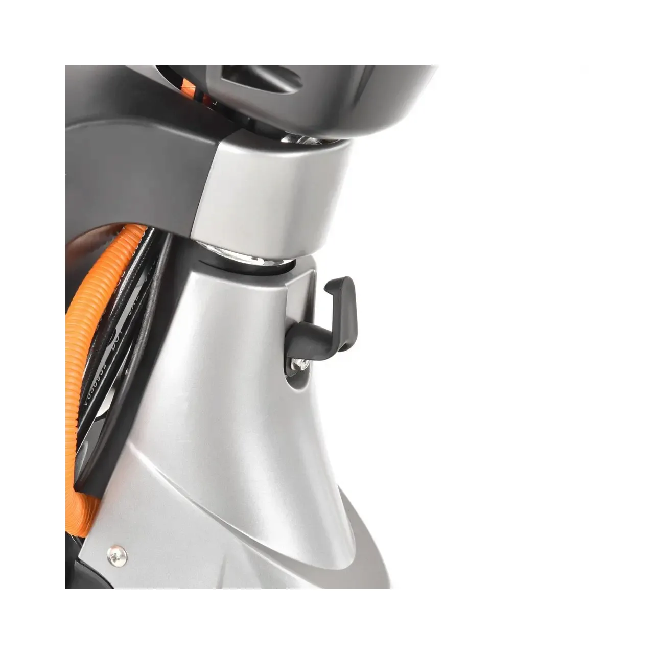 Scuter electric moped HECHT Betis Silver, 800 W, autonomie 40 km, viteza maxima 40 km/h, acumulator Li-Ion 48 V, 12 Ah, argintiu 3