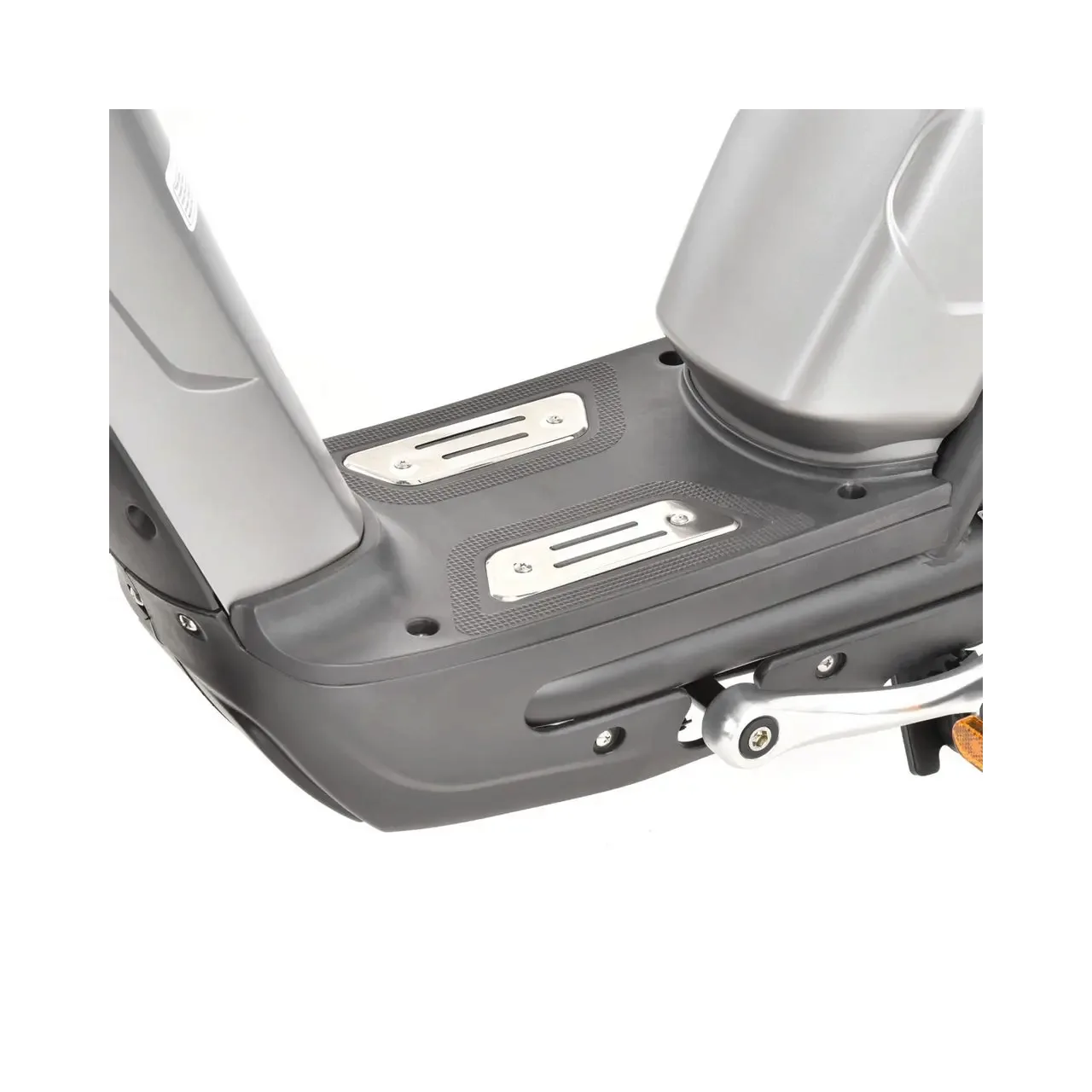 Scuter electric moped HECHT Betis Silver, 800 W, autonomie 40 km, viteza maxima 40 km/h, acumulator Li-Ion 48 V, 12 Ah, argintiu 9