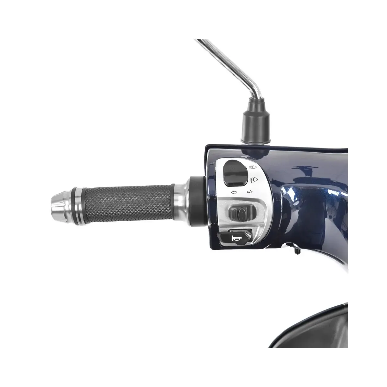 Scuter electric HECHT Citis Max Blue, scaun reglabil, cotiere, acumulator 60 V, 20 Ah, motor 800 W, viteza maxima de 25 km/h, albastru 6