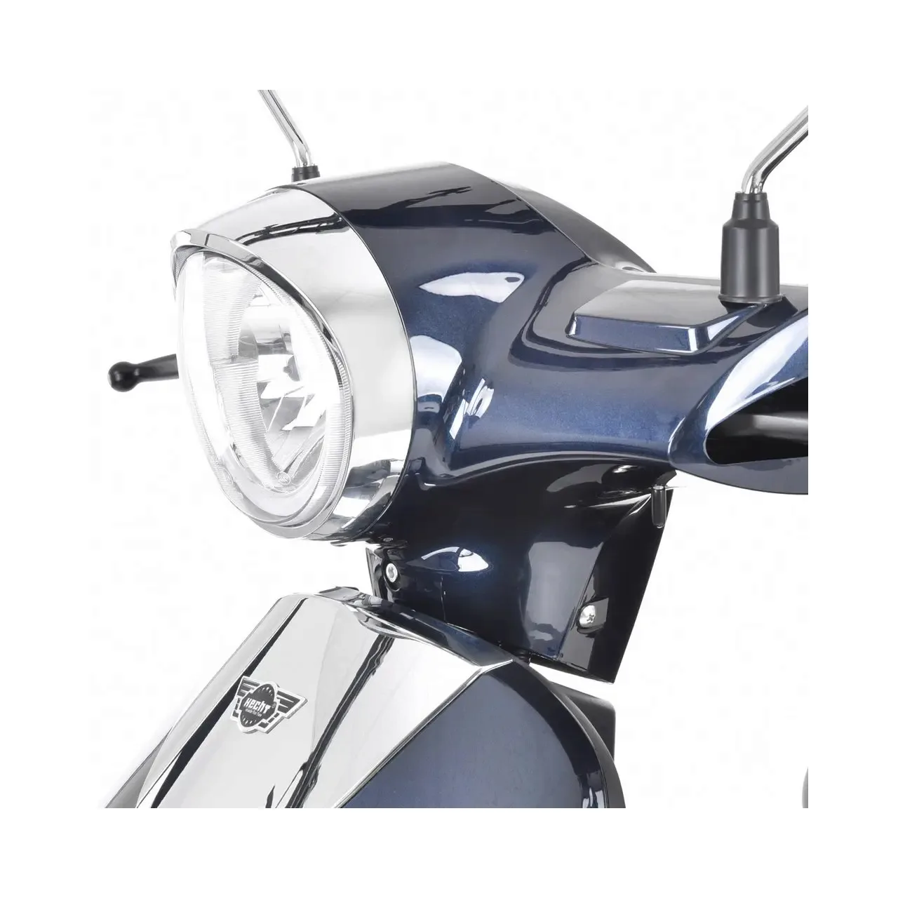 Scuter electric HECHT Citis Max Blue, scaun reglabil, cotiere, acumulator 60 V, 20 Ah, motor 800 W, viteza maxima de 25 km/h, albastru 9