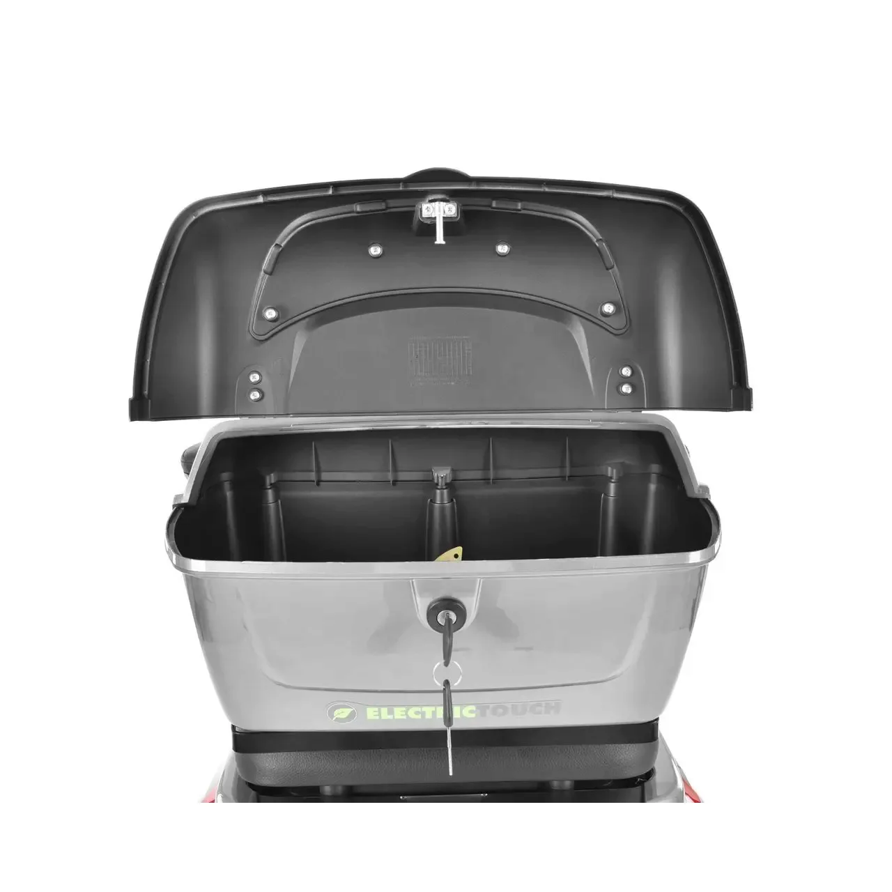 Scuter electric HECHT Citis Max Shadow, scaun reglabil, cotiere, acumulator 60 V, 20 Ah, motor 800 W, viteza maxima de 25 km/h, gri 1