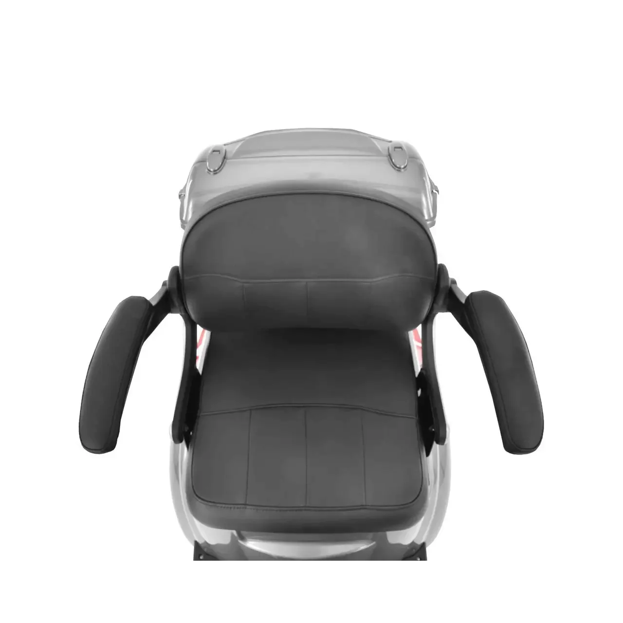Scuter electric HECHT Citis Max Shadow, scaun reglabil, cotiere, acumulator 60 V, 20 Ah, motor 800 W, viteza maxima de 25 km/h, gri 4