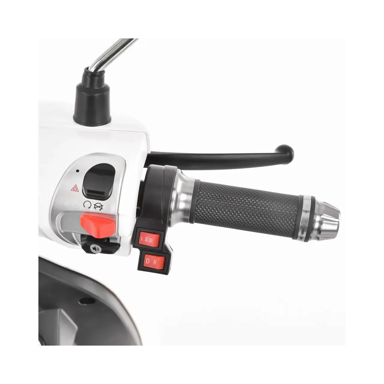 Scuter electric Hecht citis max white motor 800 w viteza maxima 25 km h culoare alb metalizat 6
