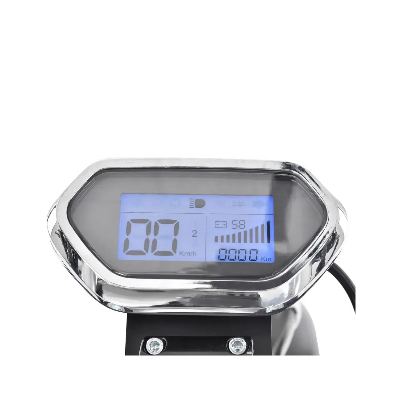 Scuter electric Hecht cocis zero black motor 1500 w viteza maxima 45 km h 4