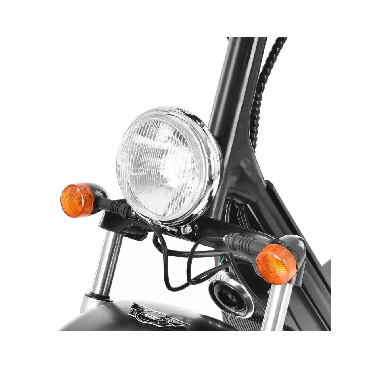 Scuter electric Hecht cocis zero black motor 1500 w viteza maxima 45 km h 5