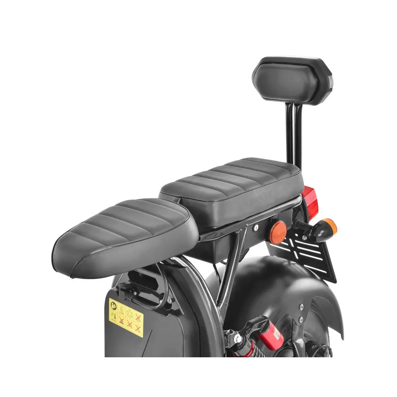Scuter electric Hecht cocis zero black motor 1500 w viteza maxima 45 km h 8
