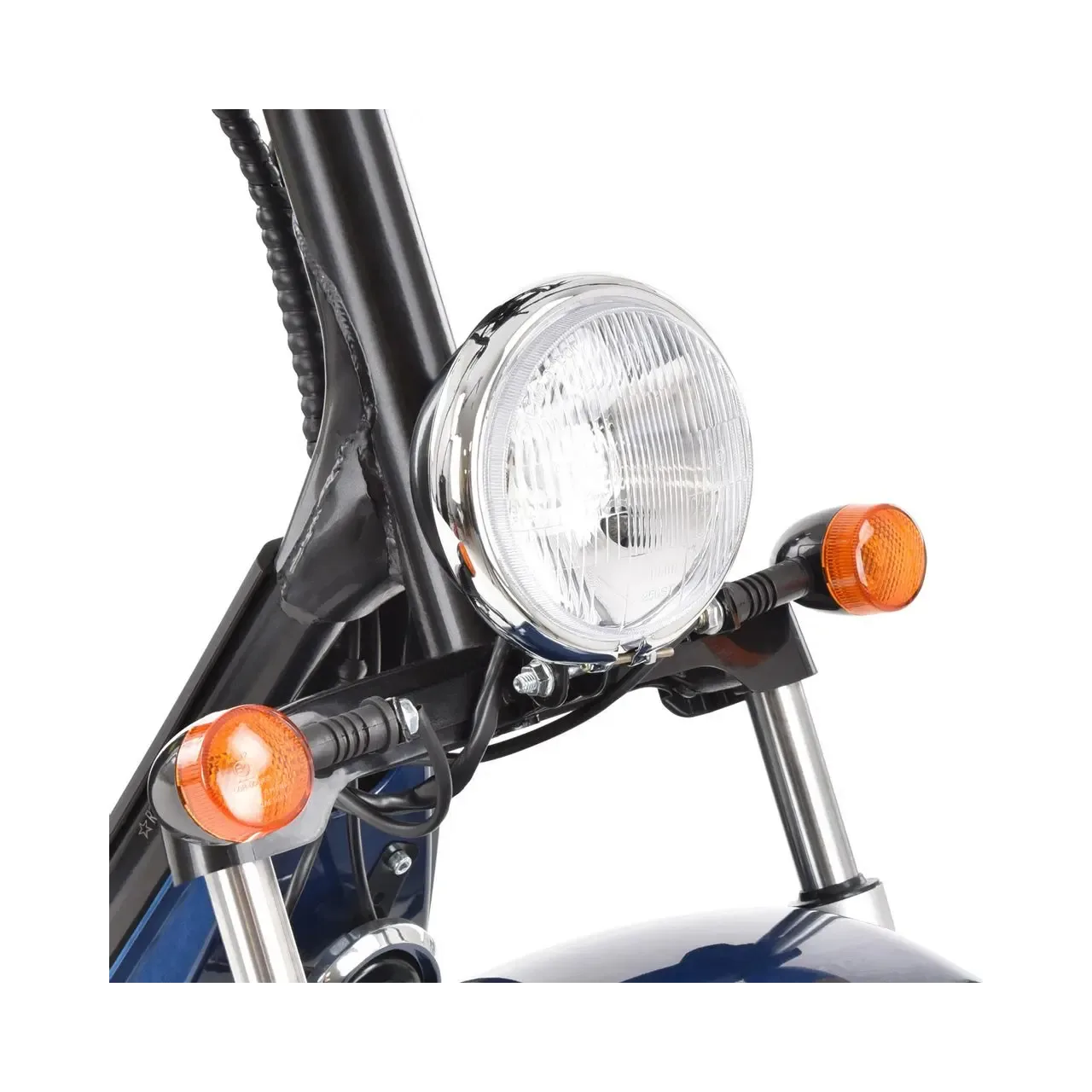 Scuter electric Hecht cocis zero blue motor 1500 w viteza maxima 45 km h 4