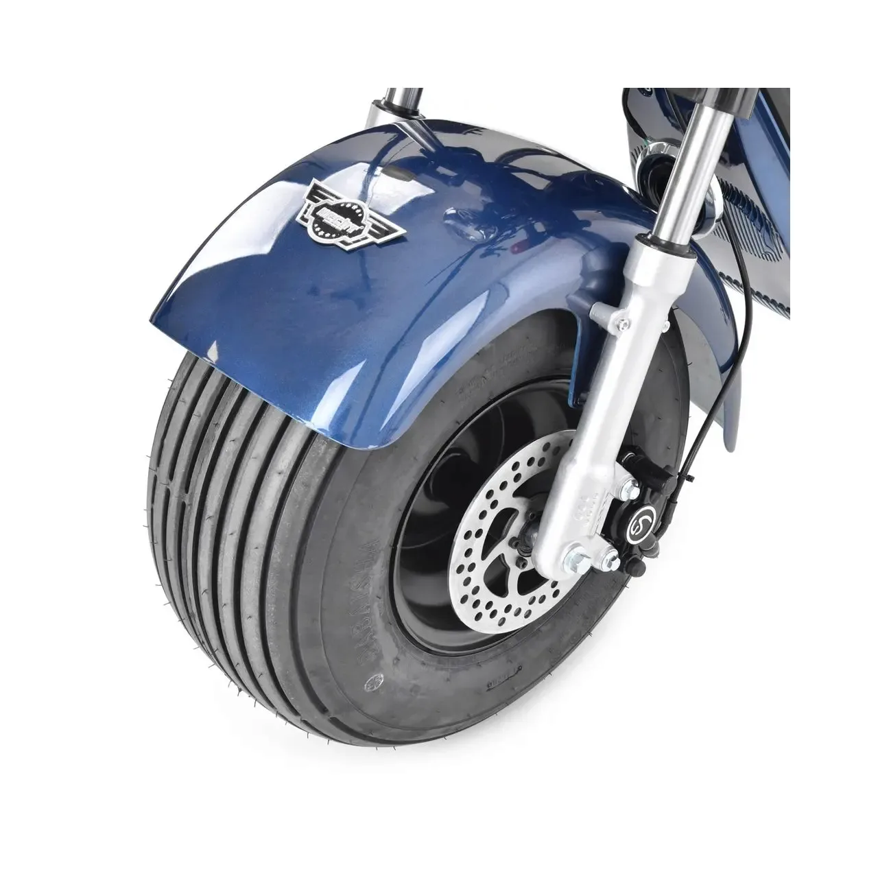 Scuter electric Hecht cocis zero blue motor 1500 w viteza maxima 45 km h 5