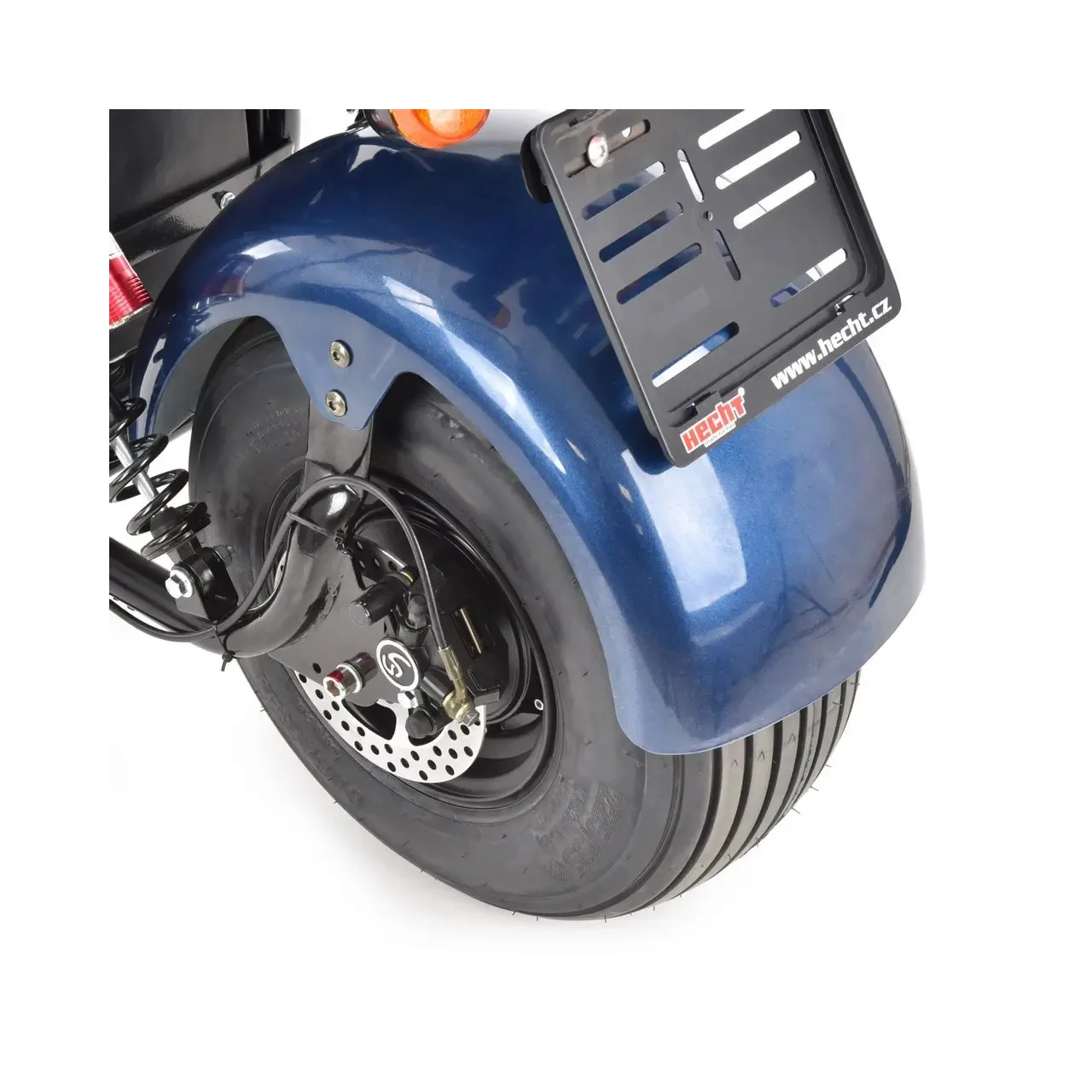 Scuter electric Hecht cocis zero blue motor 1500 w viteza maxima 45 km h 8