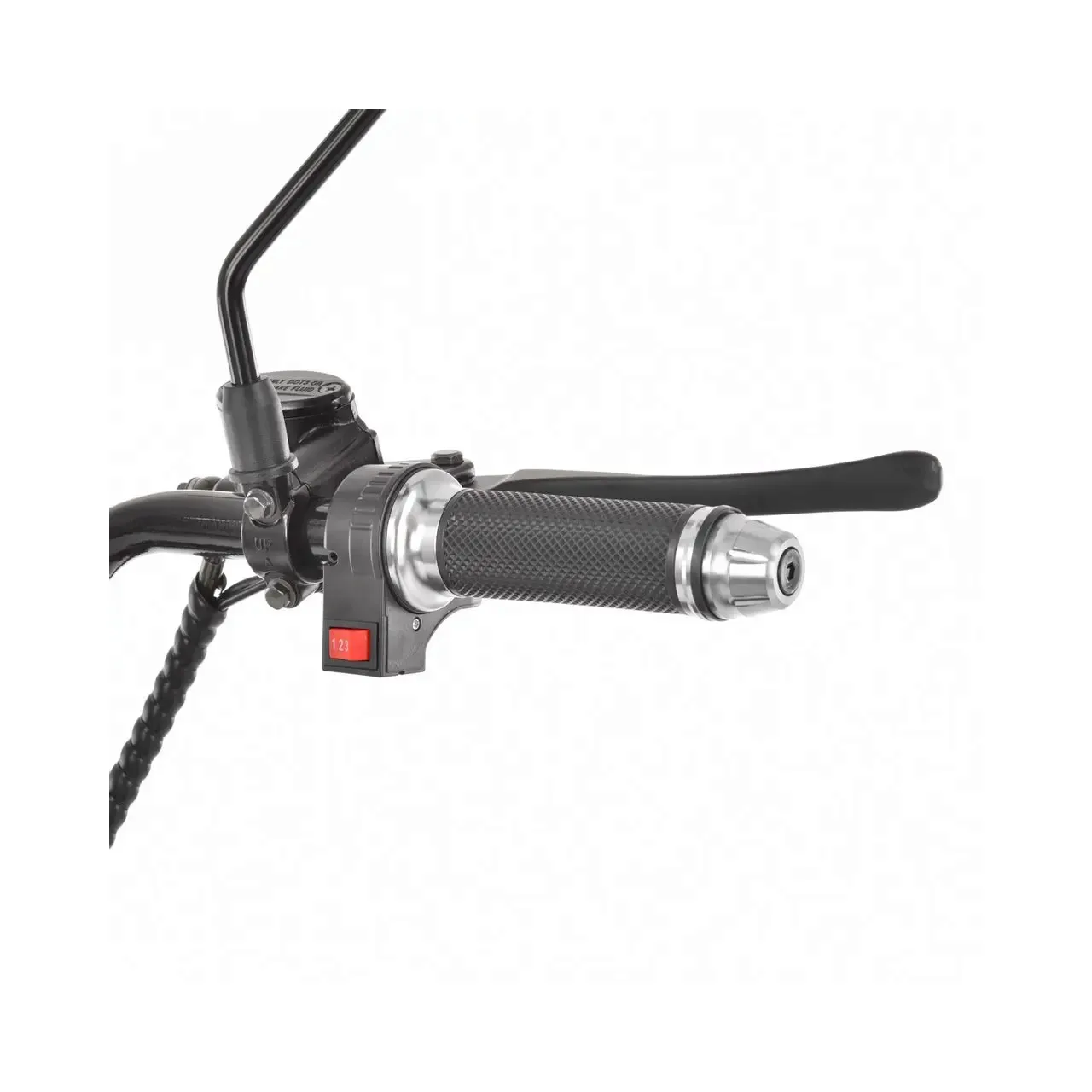 Scuter electric HECHT Cocis Zero Red, acumulator 60 V, 20 Ah, motor 1500 W, anvelope 18 x 9.50 inch, viteza maxima de 45 km/h, rosu 1